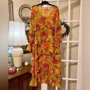 Show Me Your MUMU floral maxi dress boho hippie chic